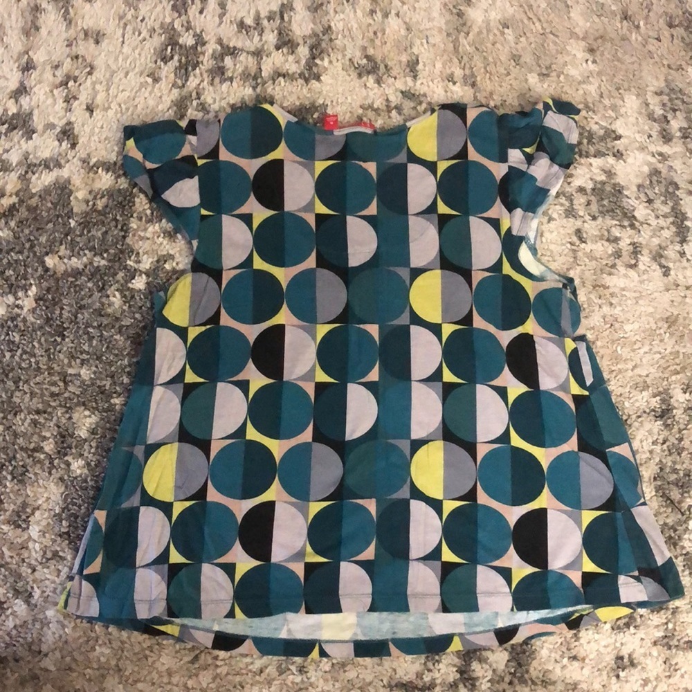 🎉4 for $20 Elle Geometric Patterned Blouse, size XL - Picture 4 of 5